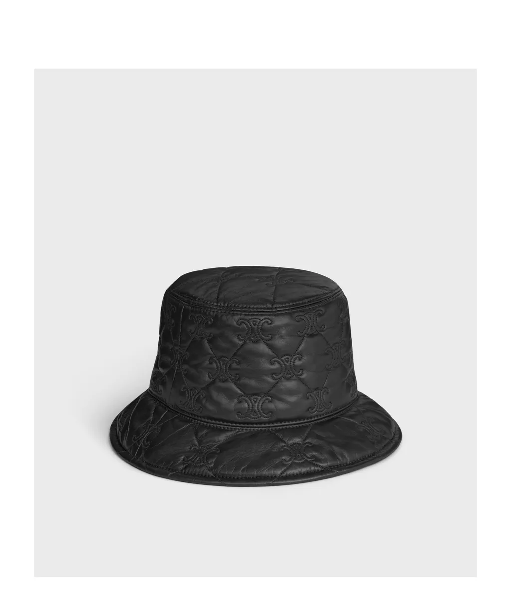 Triomphe Quilted Bucket Hat
