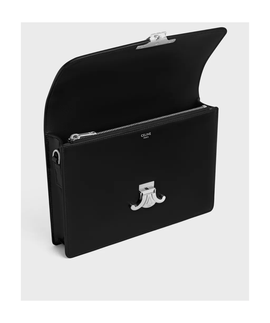 Small Cartable Triomphe In Shiny Calfskin