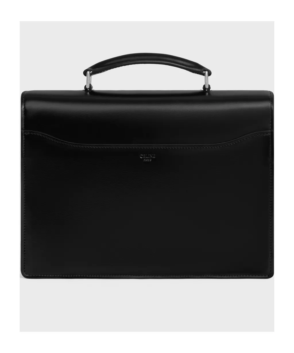 Small Cartable Triomphe In Shiny Calfskin