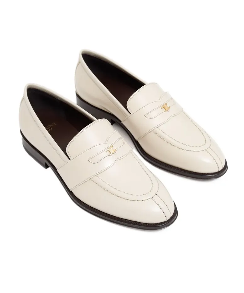 Malaquais Triomphe Loafer In Polished Bull