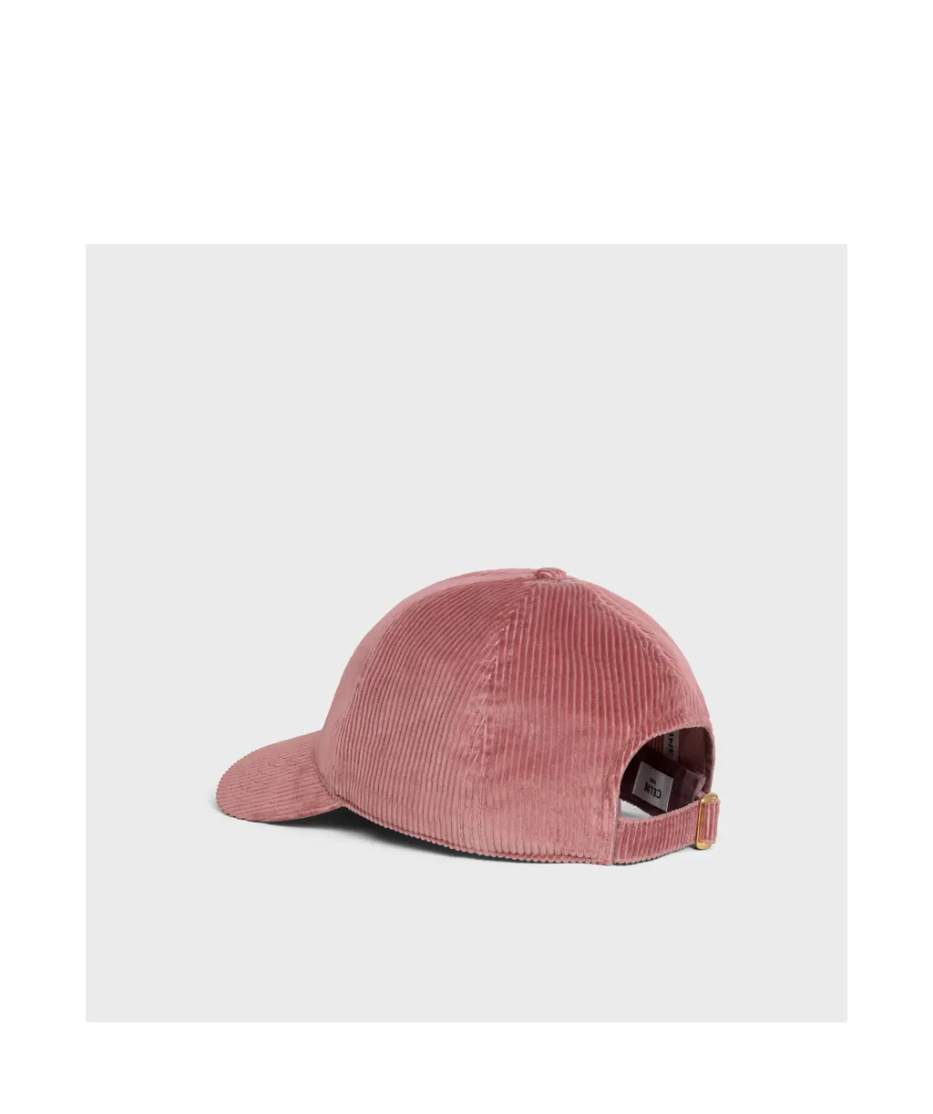 Triomphe Baseball Cap In Corduroy