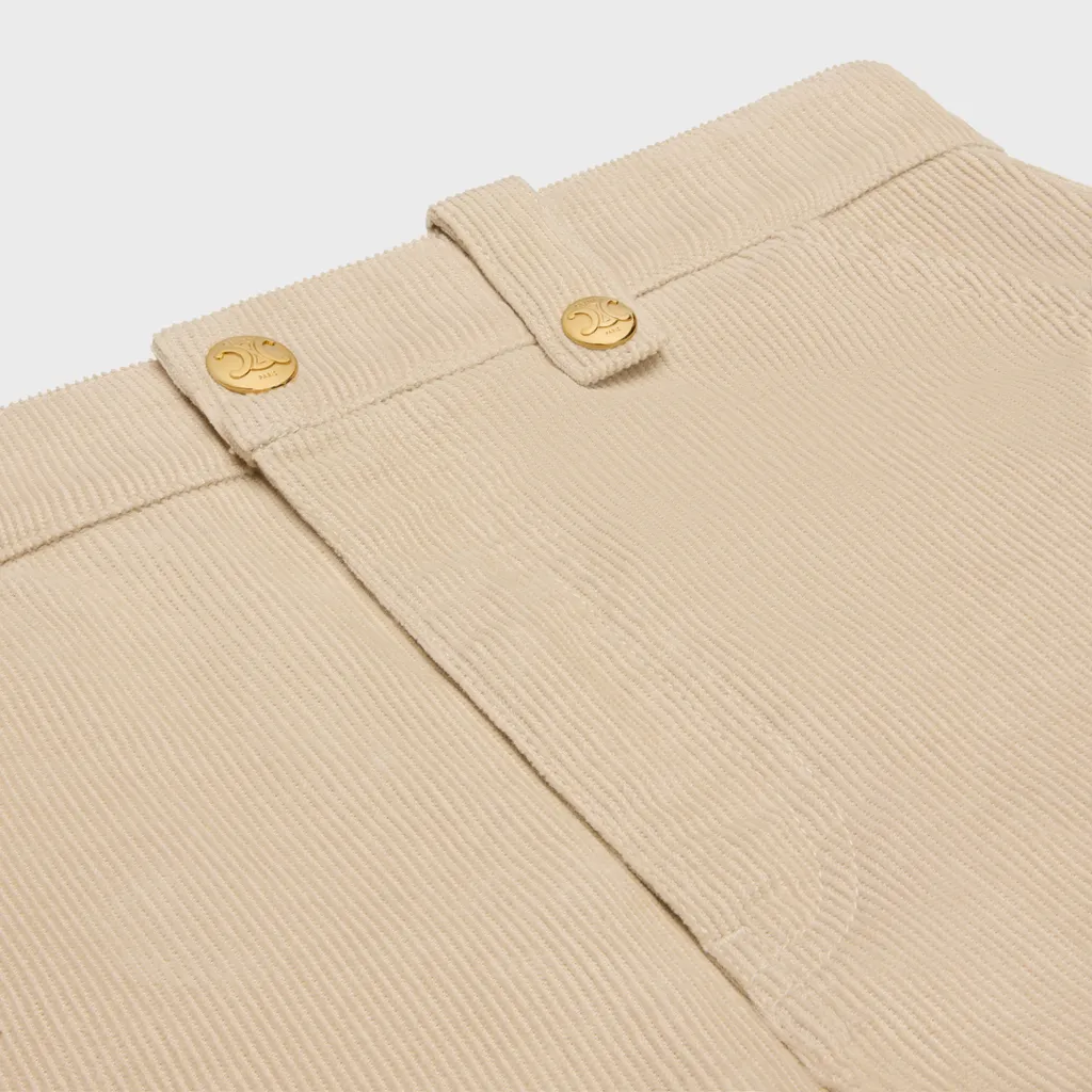 Belt-Loop Casual Pants