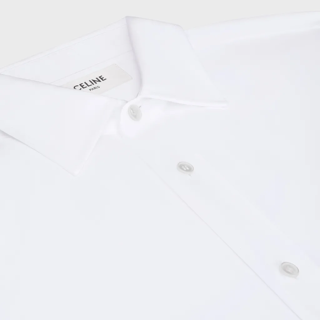 Loose Shirt In Cotton Poplin