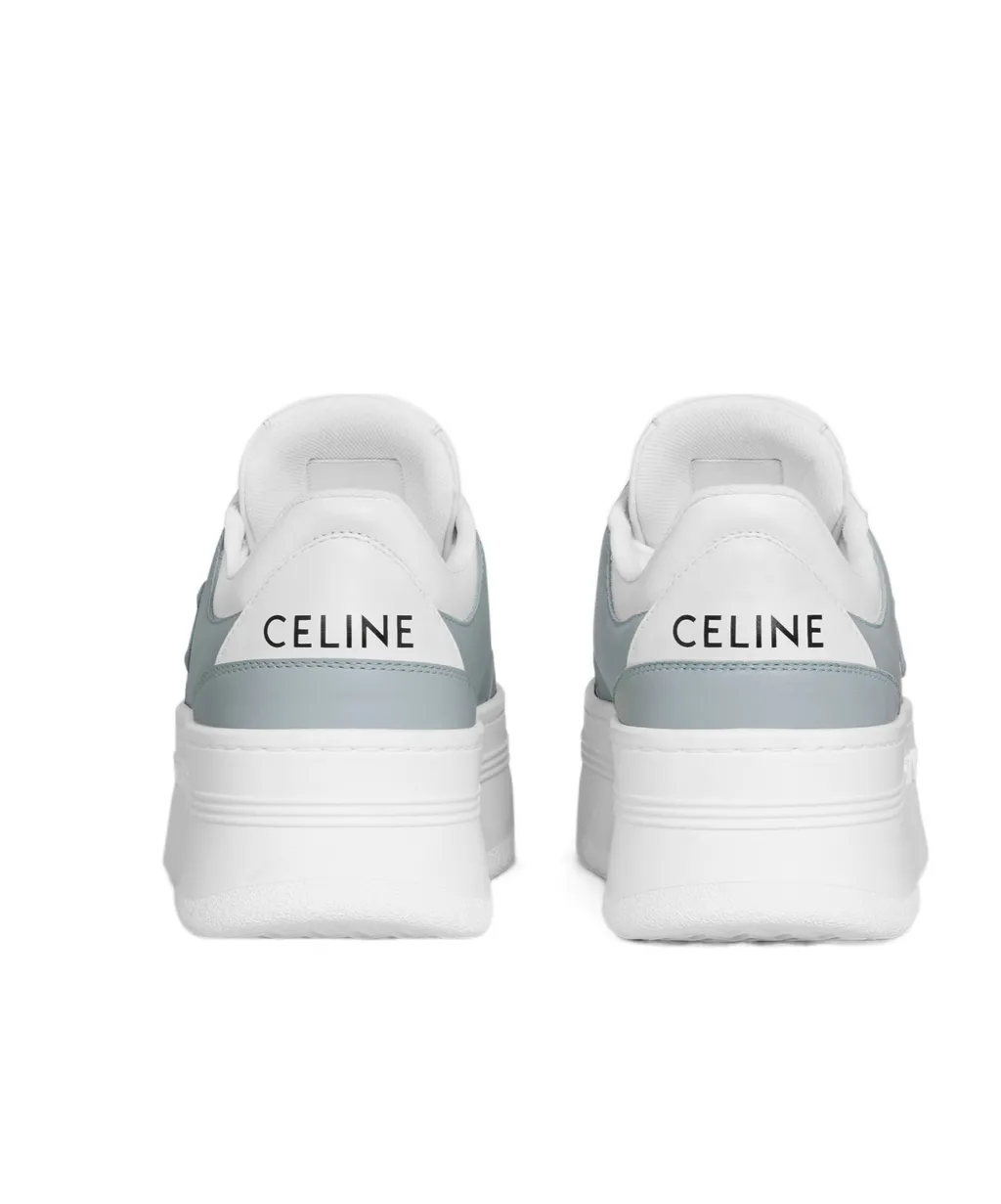 Block Sneaker With Triomphe In Calfskin