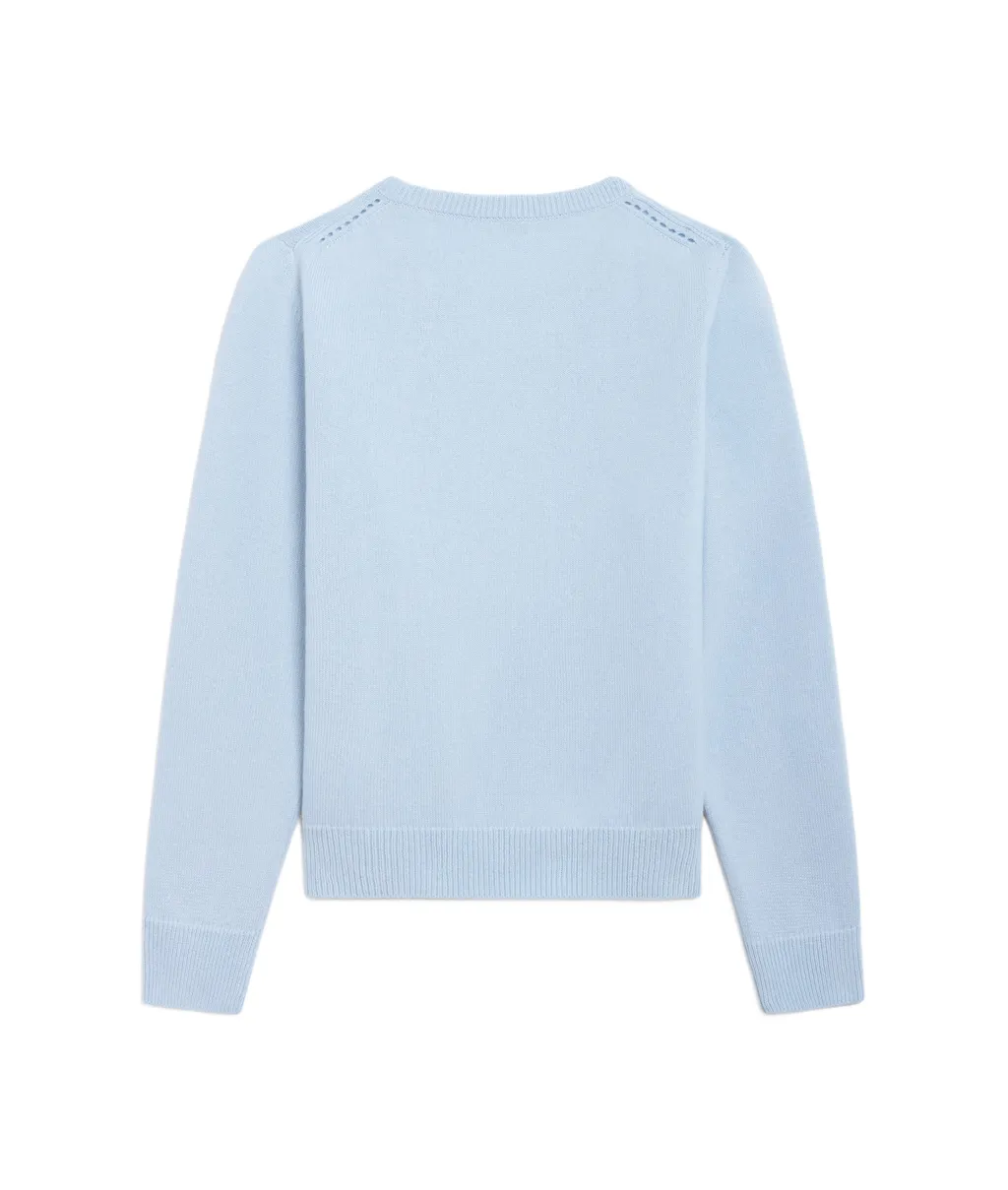 Crew Neck Sweater In Heritage Cashmere
