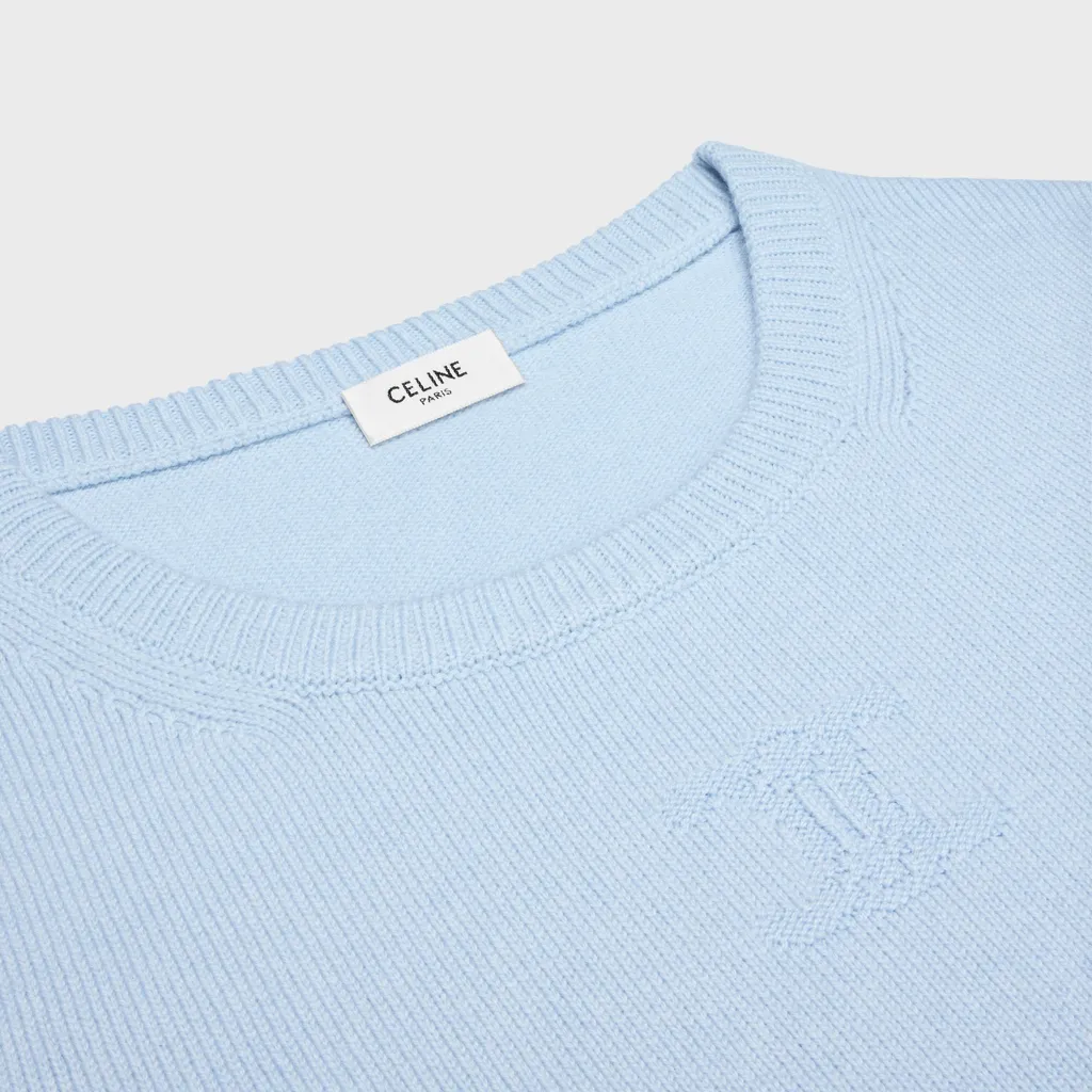Crew Neck Sweater In Heritage Cashmere
