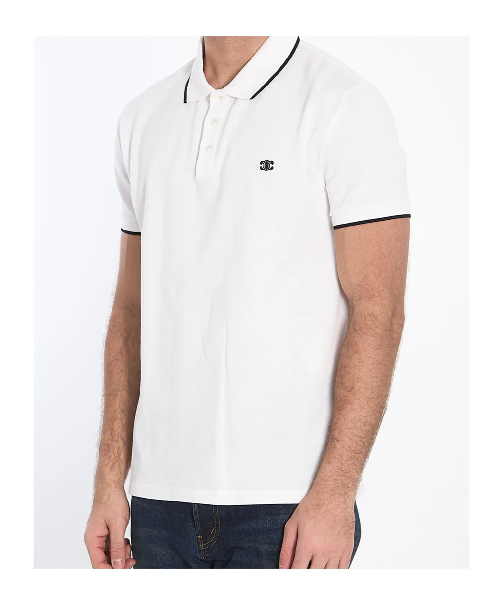 Classic Polo Shirt In Cotton Piqué