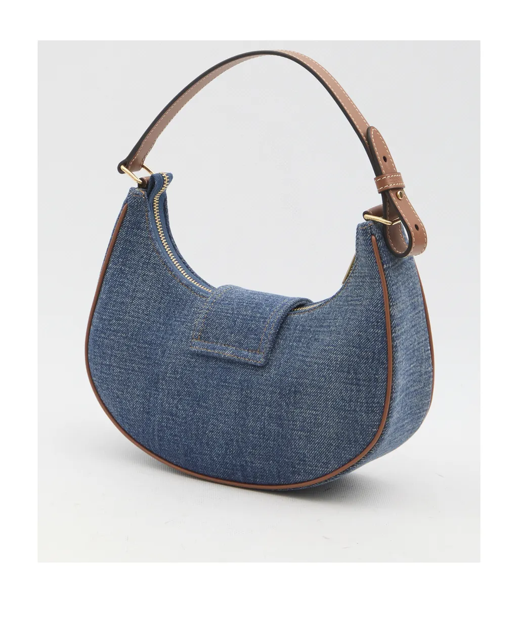 Medium Ava Triomphe Bag In Denim