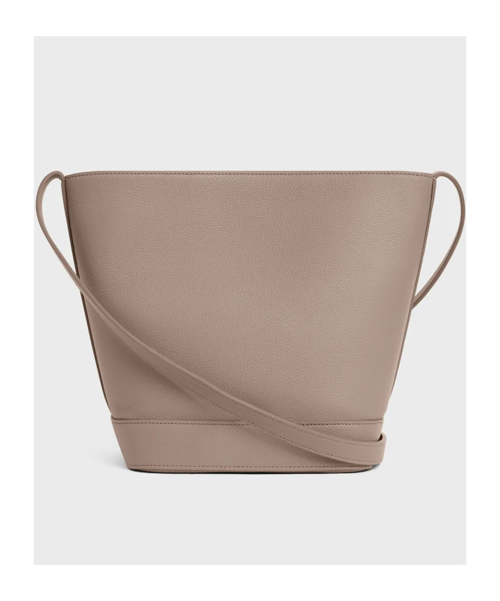 Small Cuile Triomphe Logo Bucket Bag