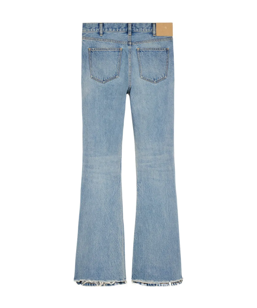 Marco Jeans In Steel Blue Wash Denim