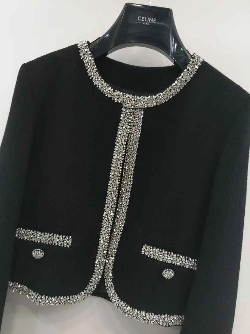 Chelsea Jacket In Cashmere And Wool Tweed