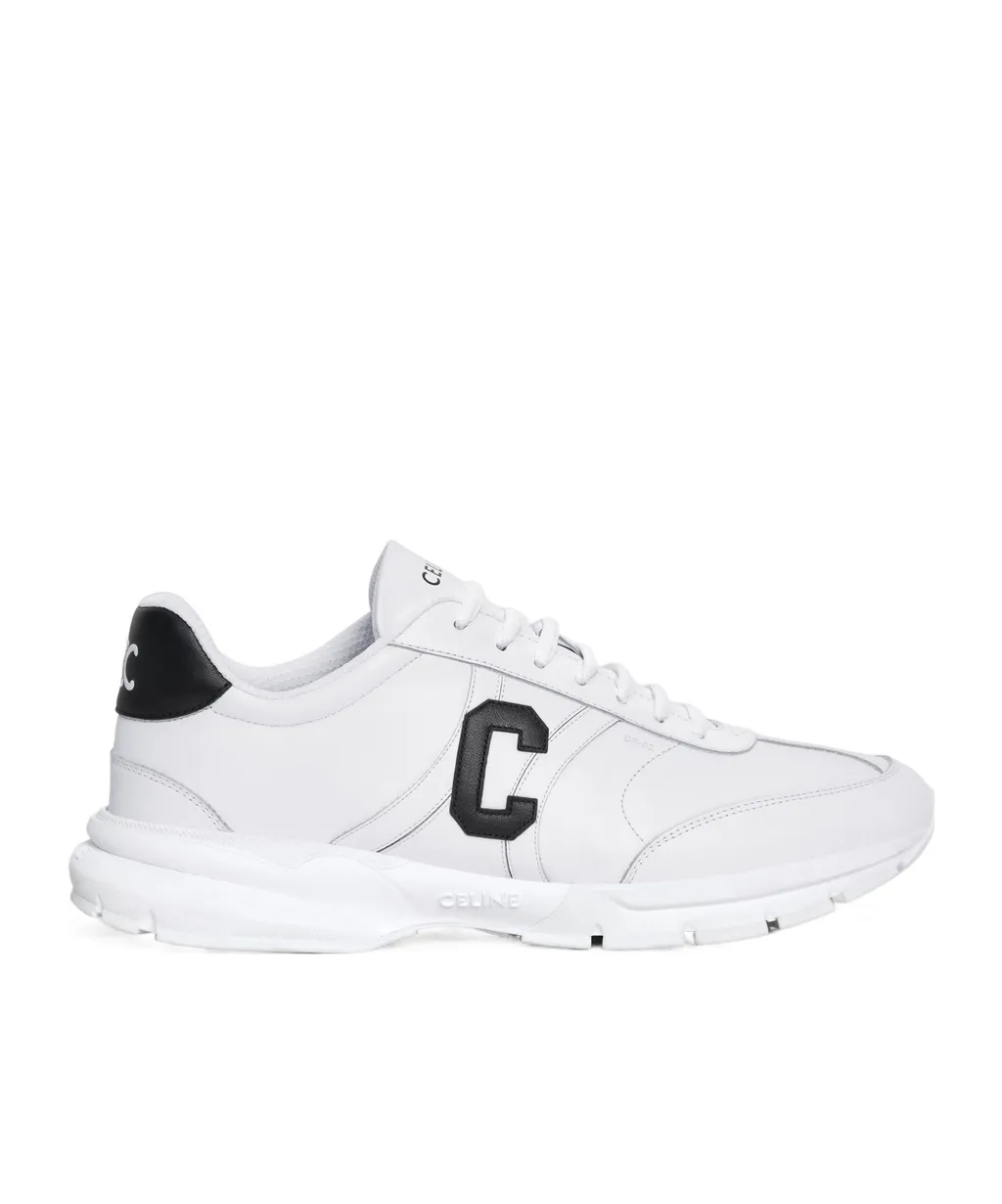 Runner Cr-02 Low Lace-Up Sneaker In Calfskin