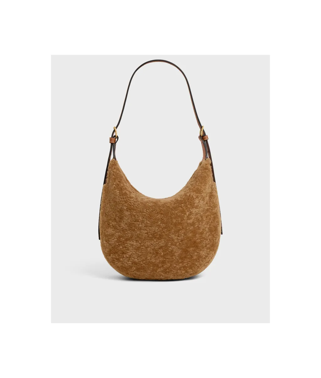 Small Heloise Bag In Shearling And Calfskin