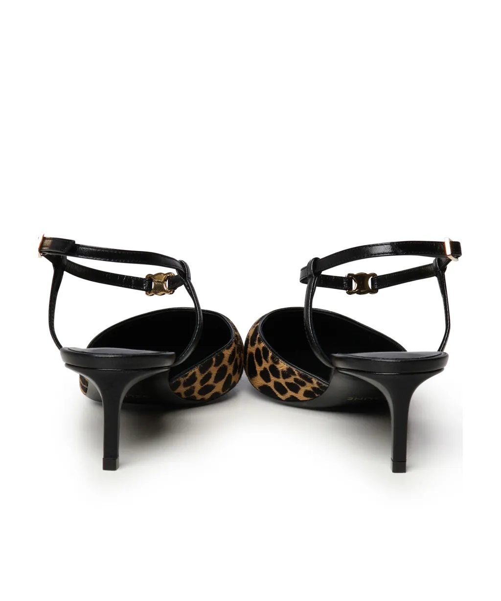 Pointed High-Heeled Sandals