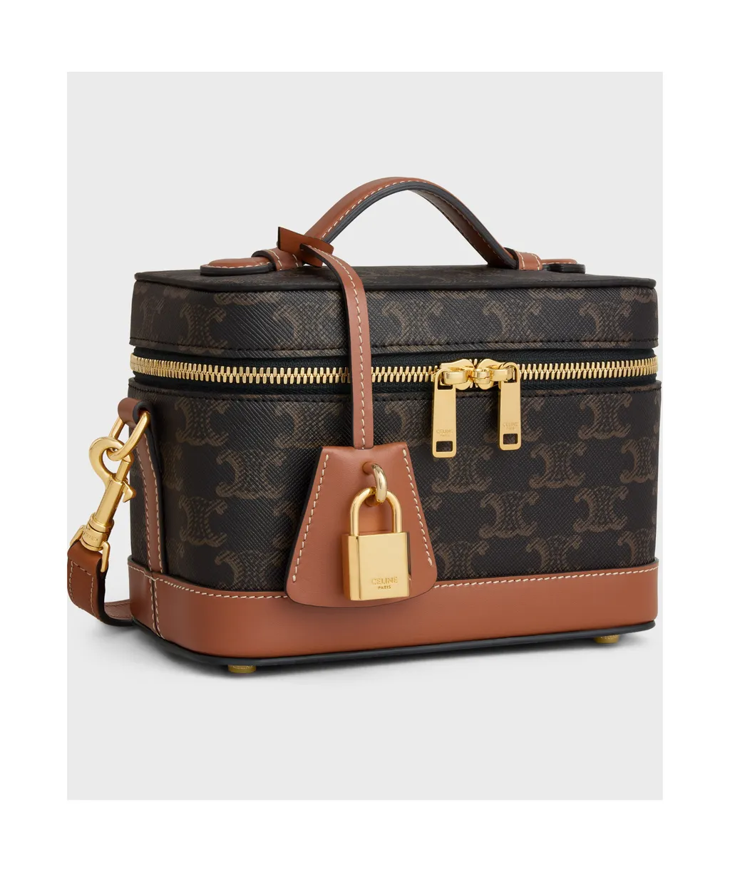 Vanity In Triomphe Canvas And Calfskin