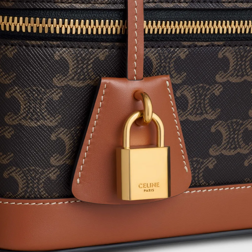 Vanity In Triomphe Canvas And Calfskin