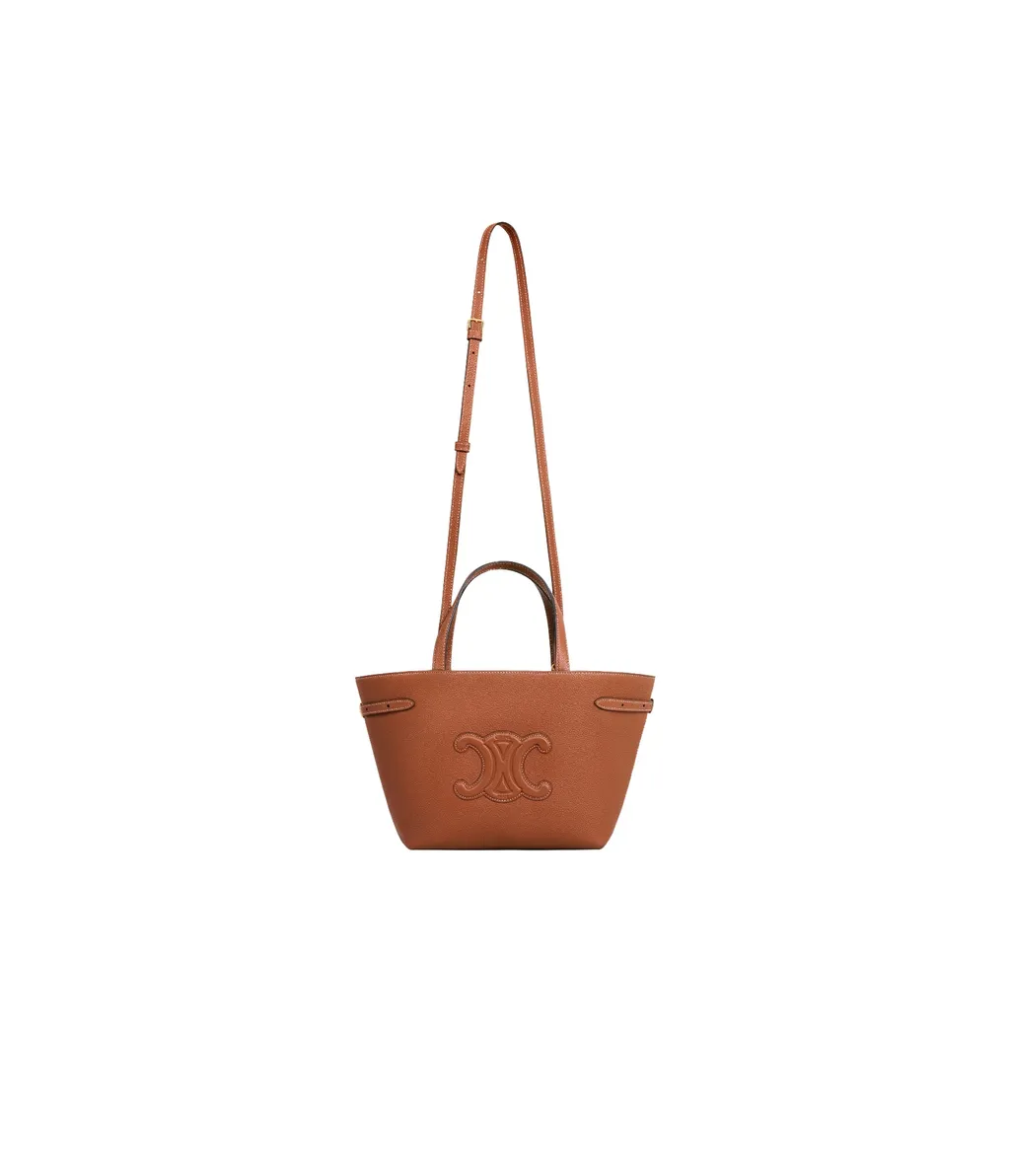 Mini Cabas Anais Cuir Triomphe In Grained Calfskin