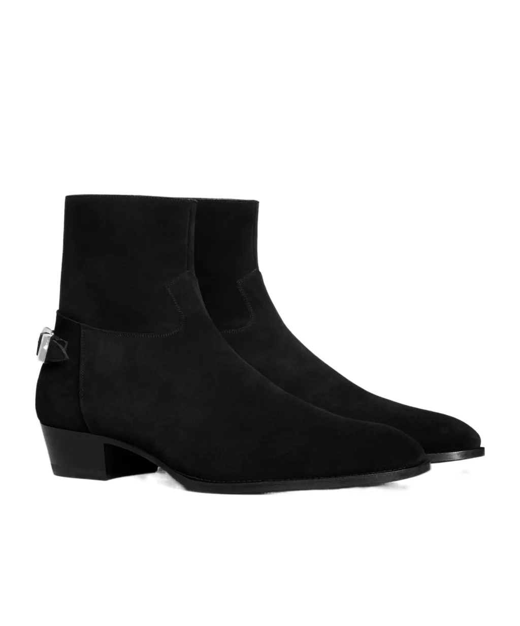 Round-Head Short Boots