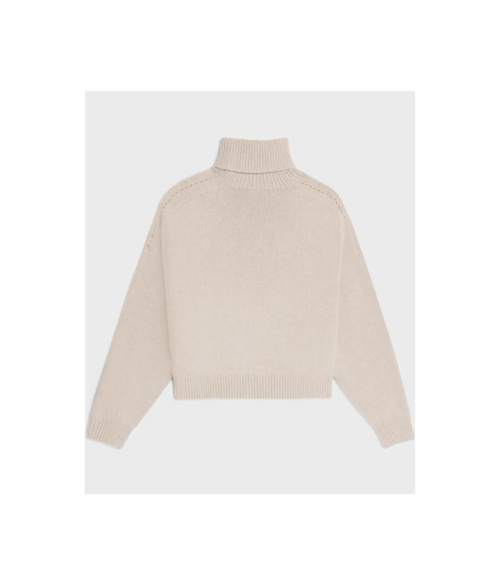 Turtleneck Sweater In Seamless Cashmere