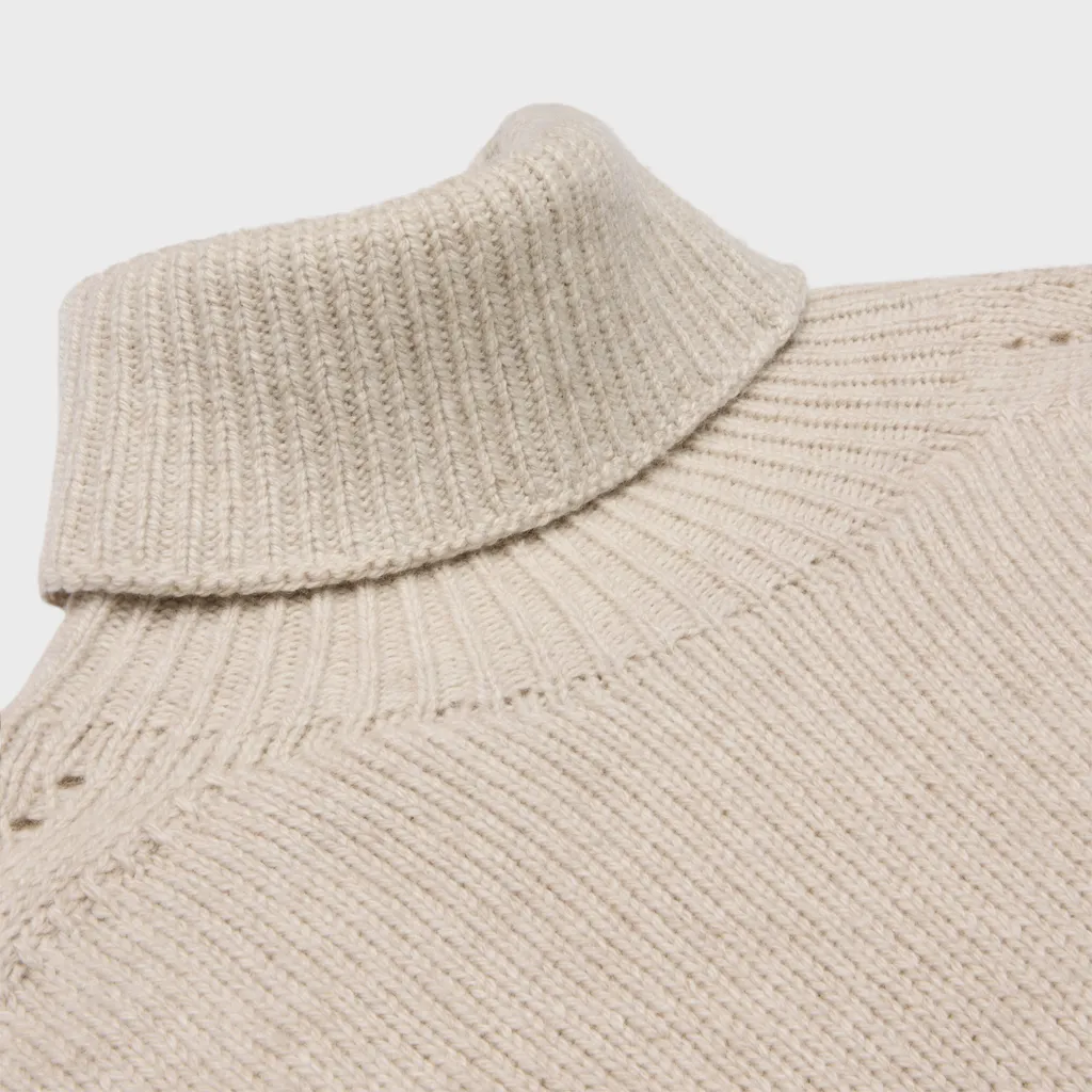 Turtleneck Sweater In Seamless Cashmere