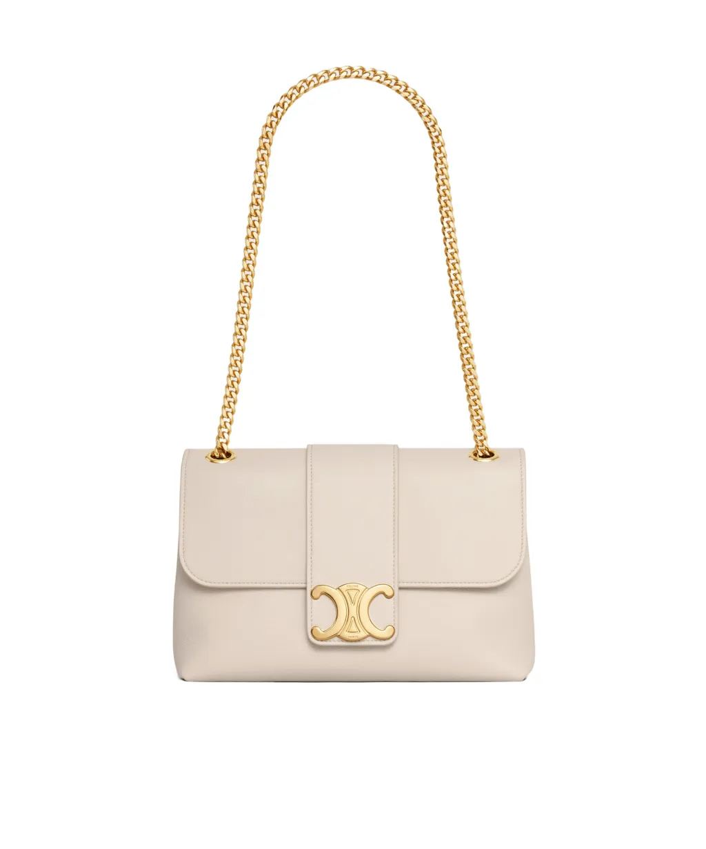 Medium Celine Victoire Bag In Supple Calfskin