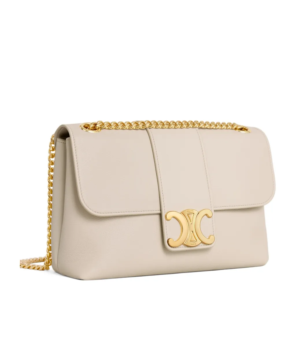Medium Celine Victoire Bag In Supple Calfskin