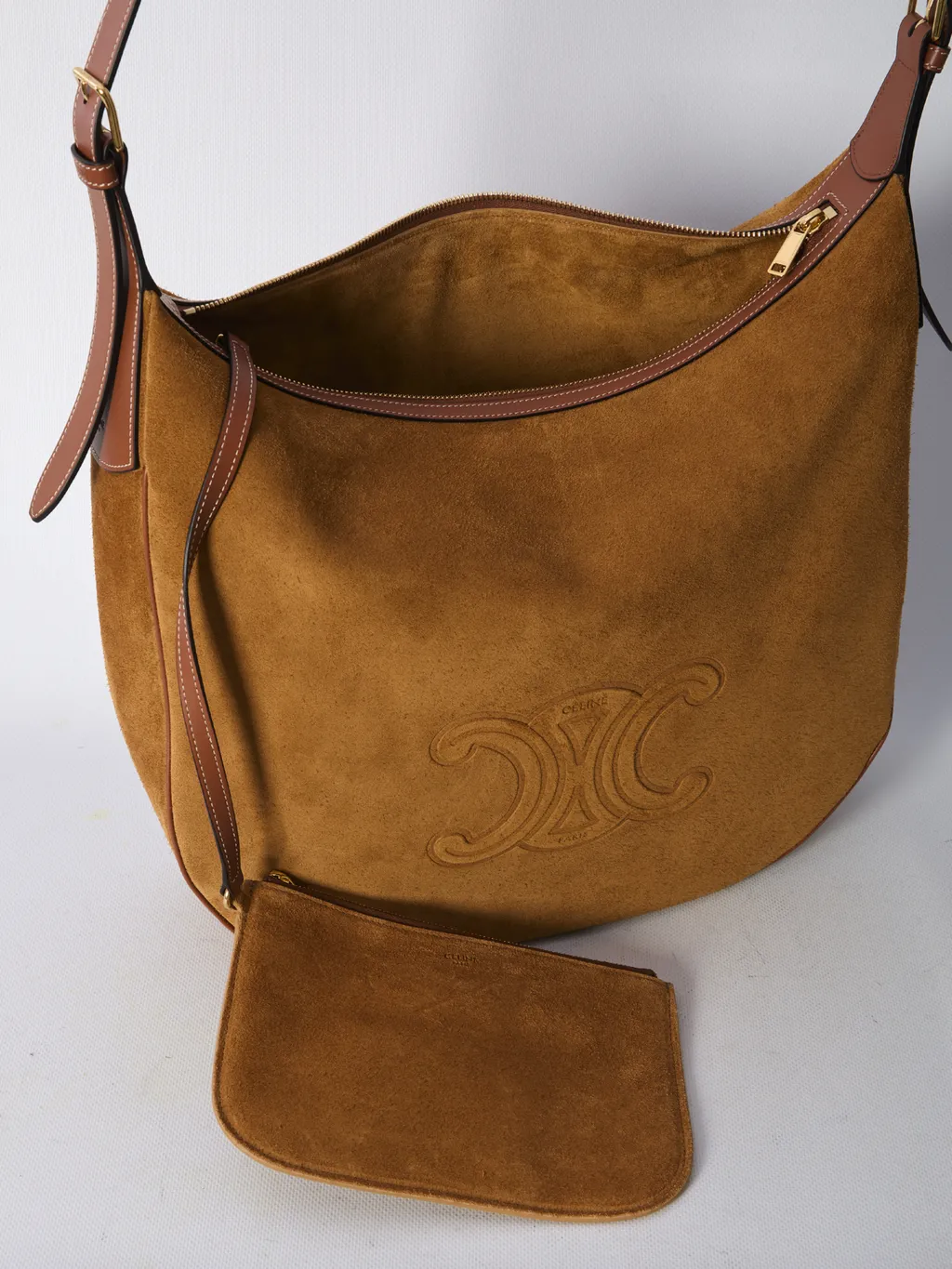 Large HeloÏSe Bag In Suede Calfskin