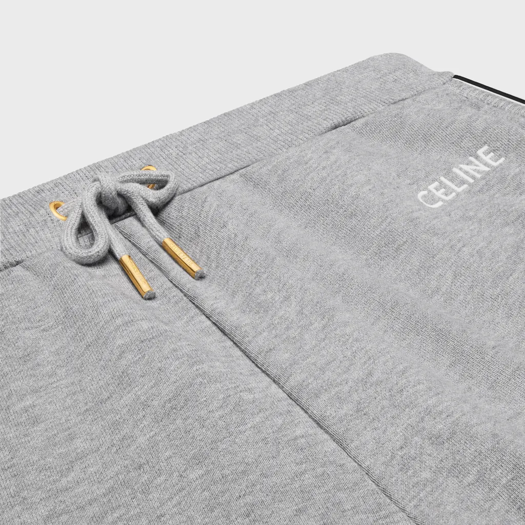 Mini Jogger Shorts In Cotton Fleece