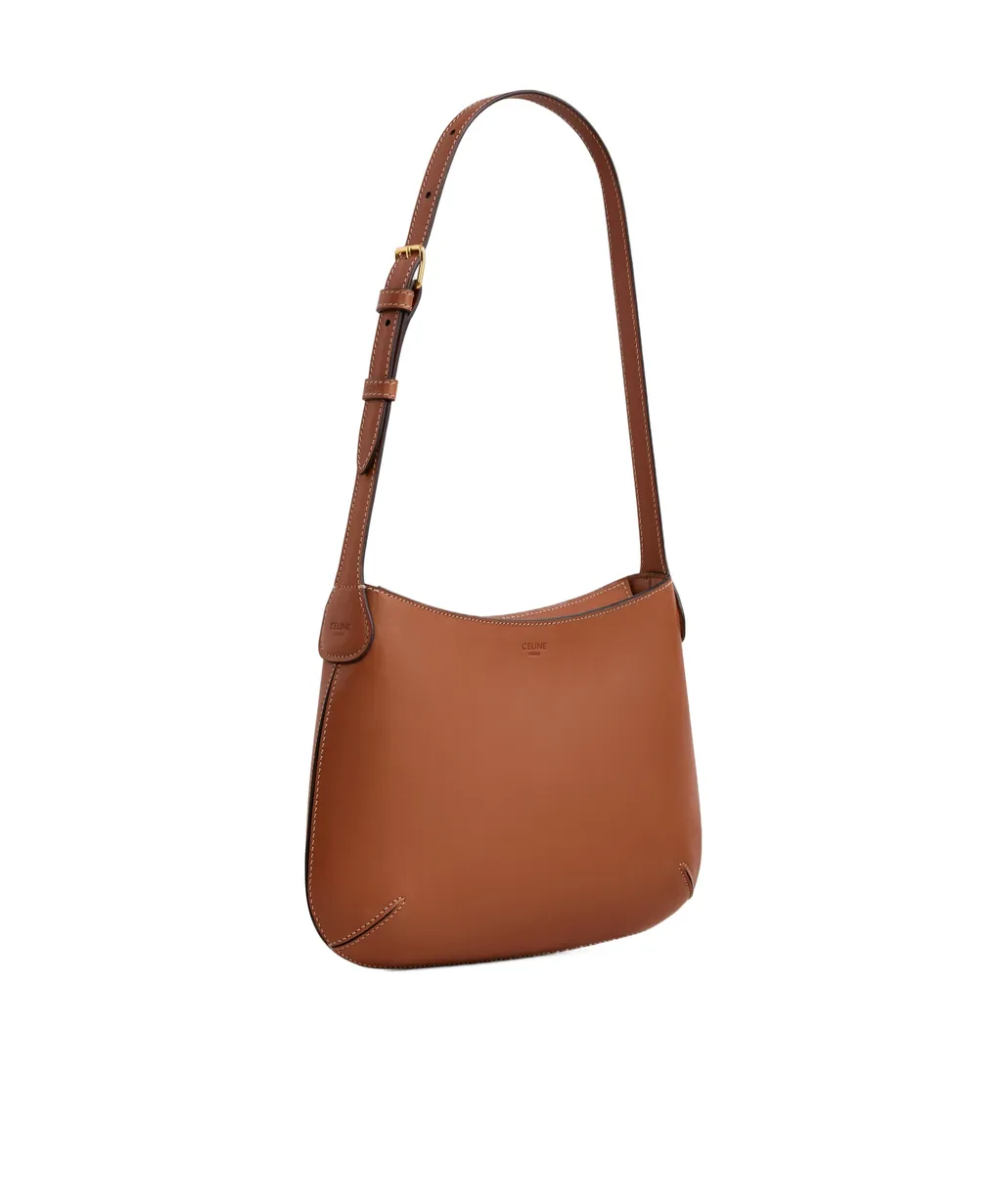 Shoulder Hobo Celine Alice In Natural Calfskin