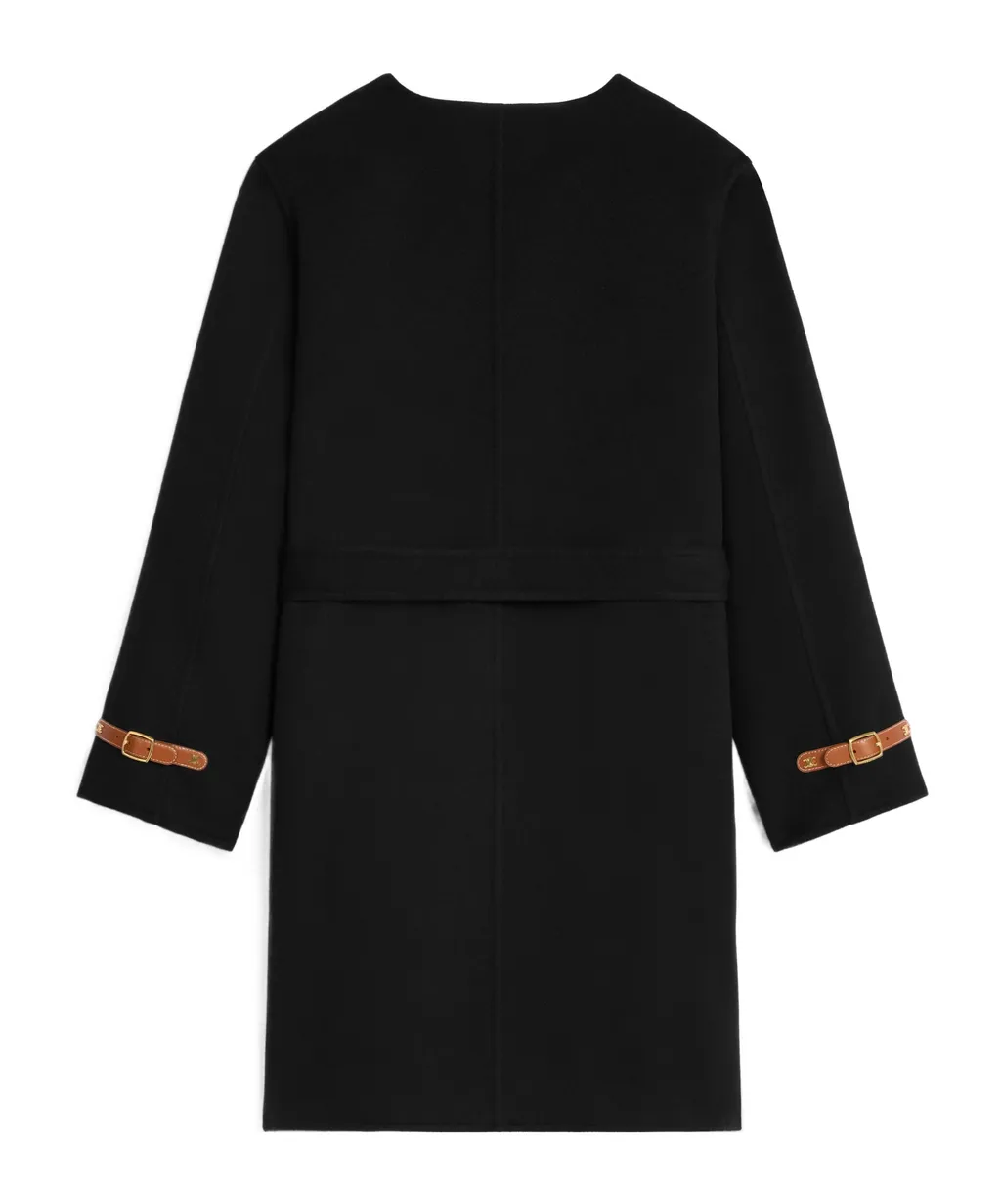 Bathrobe Coat In Double Face Cashmere