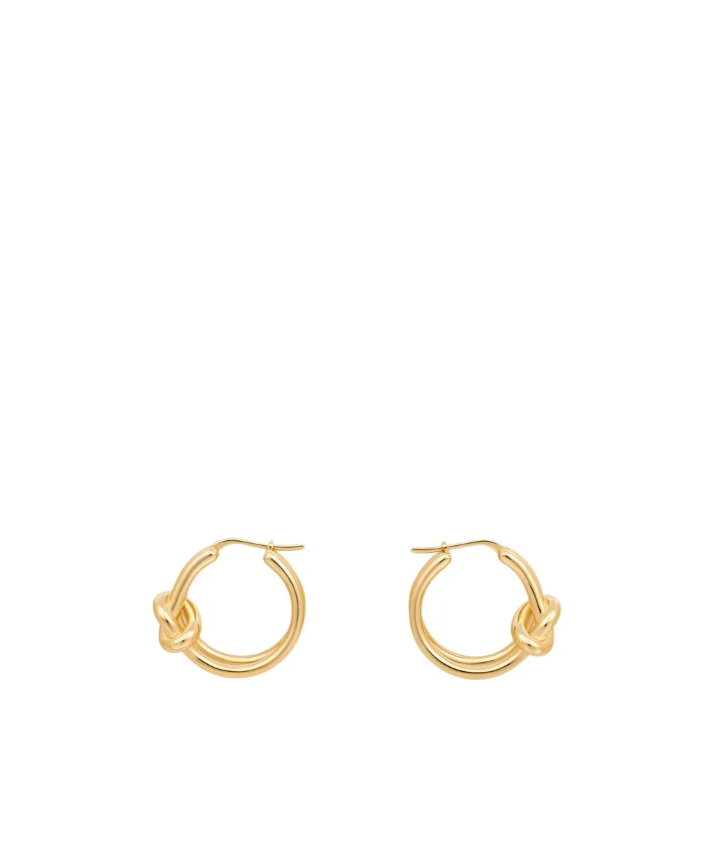 Knot Double Hoops