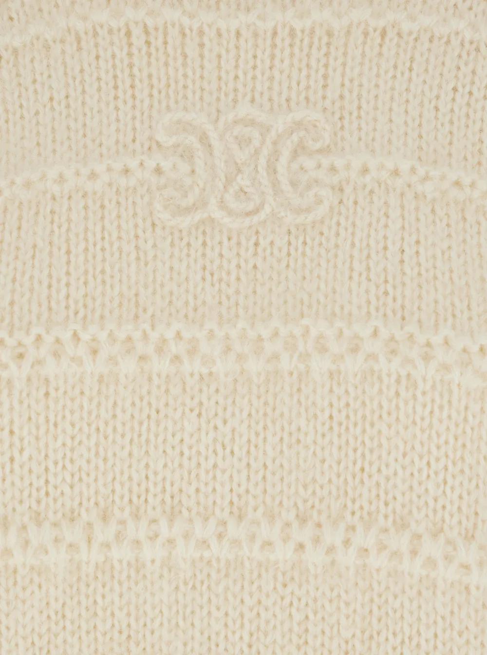 Triomphe Crew Neck Sweater In Mohair And Silk