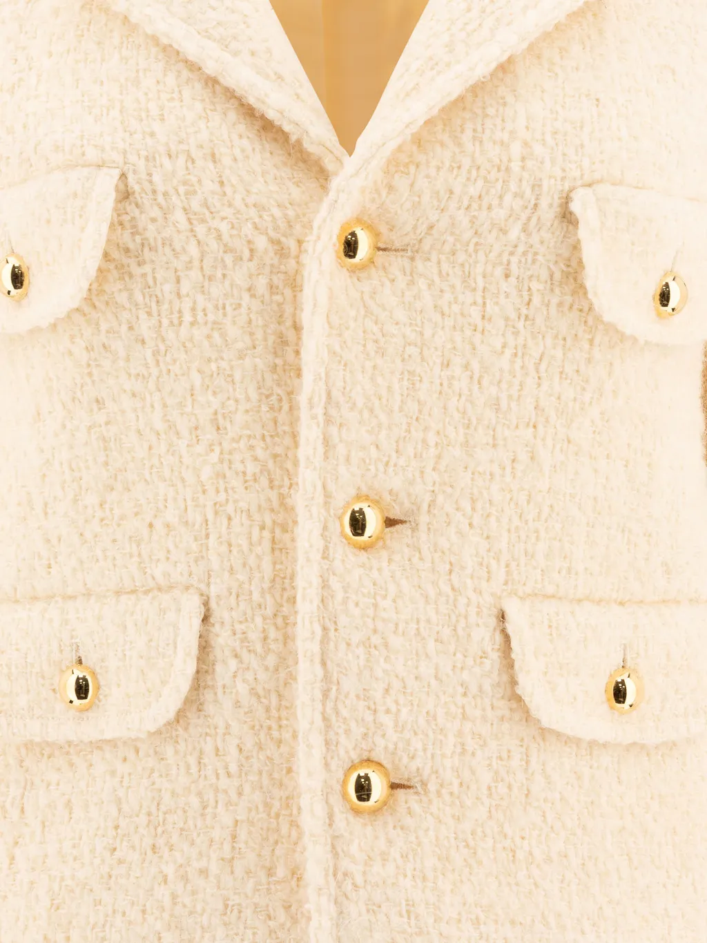Chasseur Jacket In Mohair Wool Tweed