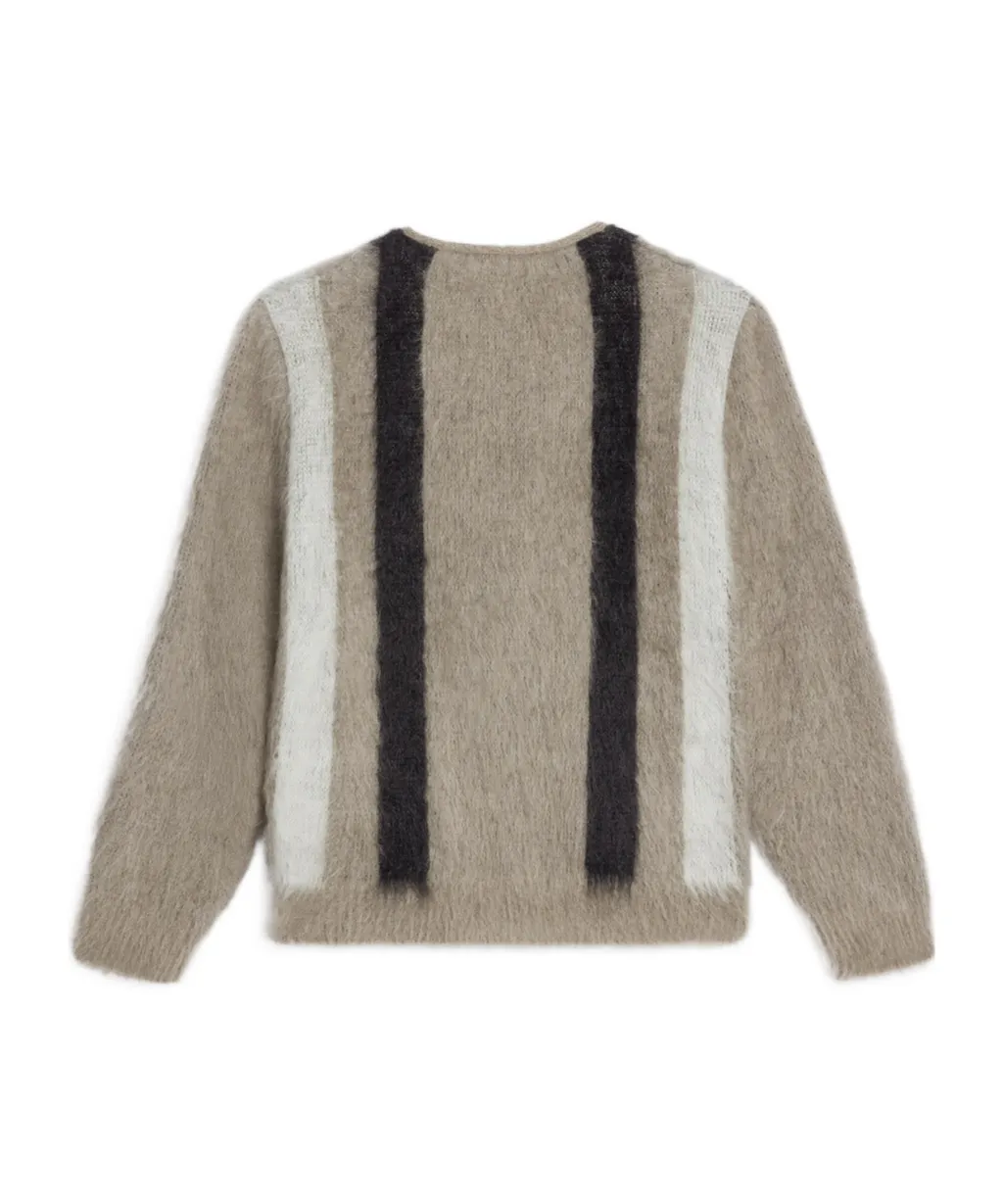 Brushed Mohair Cardigan