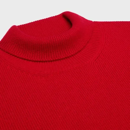 Turtleneck Sweater In Scottish Cashmere