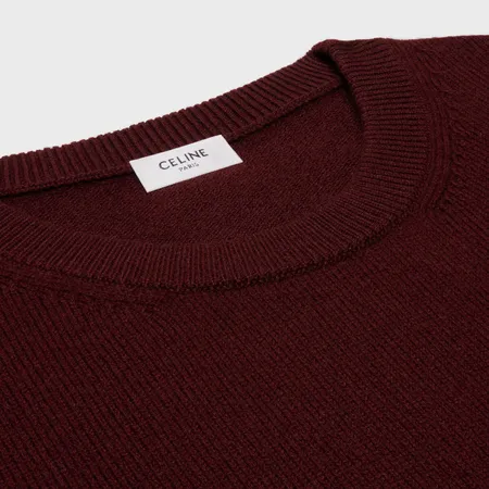 Crew Neck Sweater In Scottish Cashmere