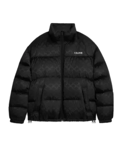 Down Jacket In Triomphe Nylon Jacquard
