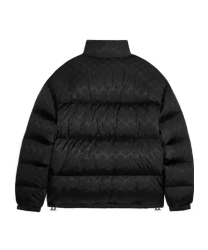 Down Jacket In Triomphe Nylon Jacquard