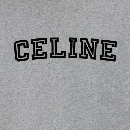Loose Hoodie In Cotton Fleece