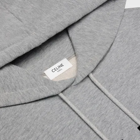 Loose Hoodie In Cotton Fleece