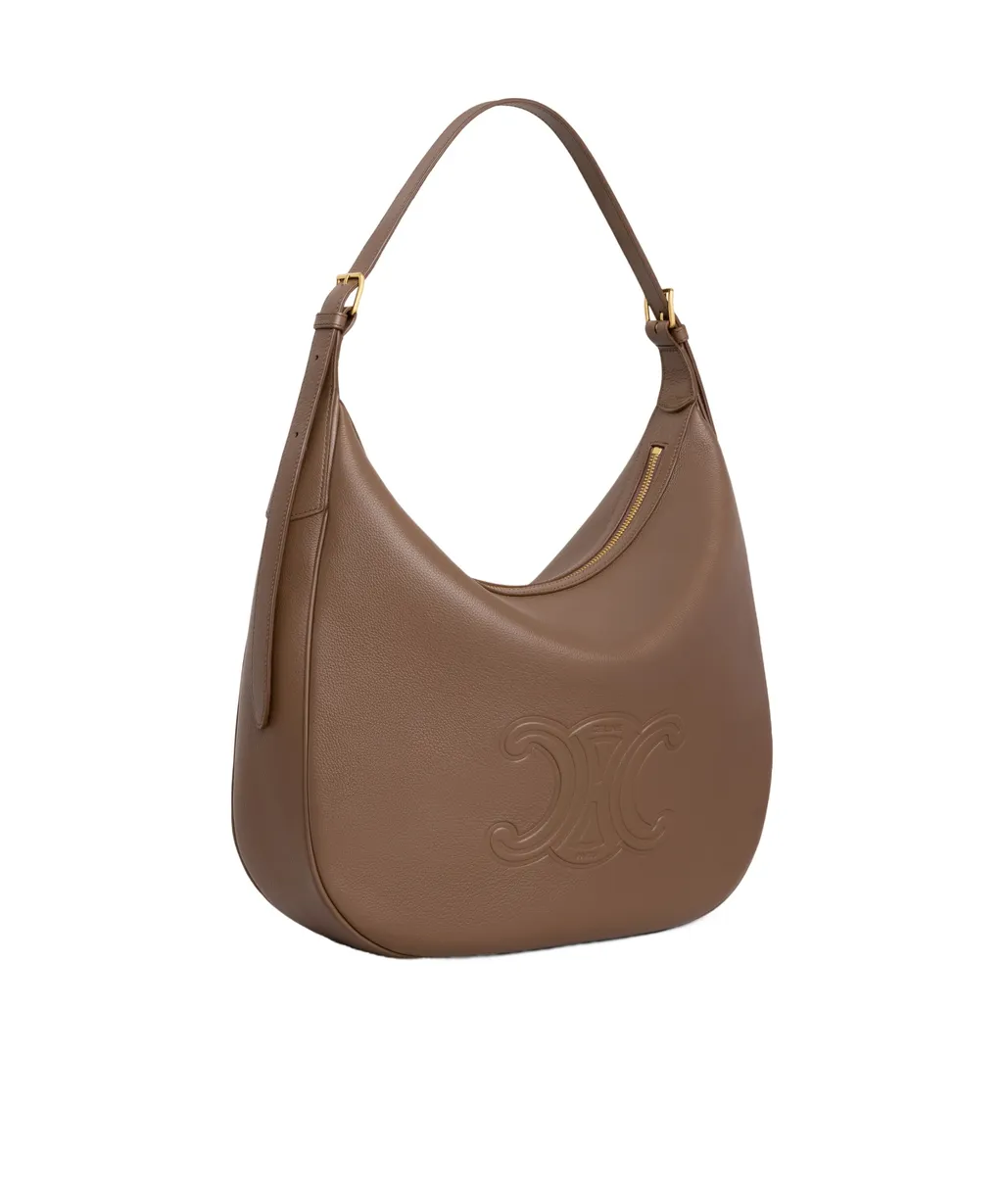Large Heloise Cuir Triomphe Bag In Supple Calfskin