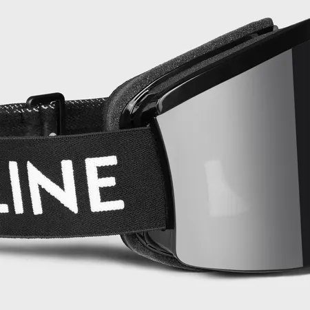 Ski Mask With Mirror Lenses