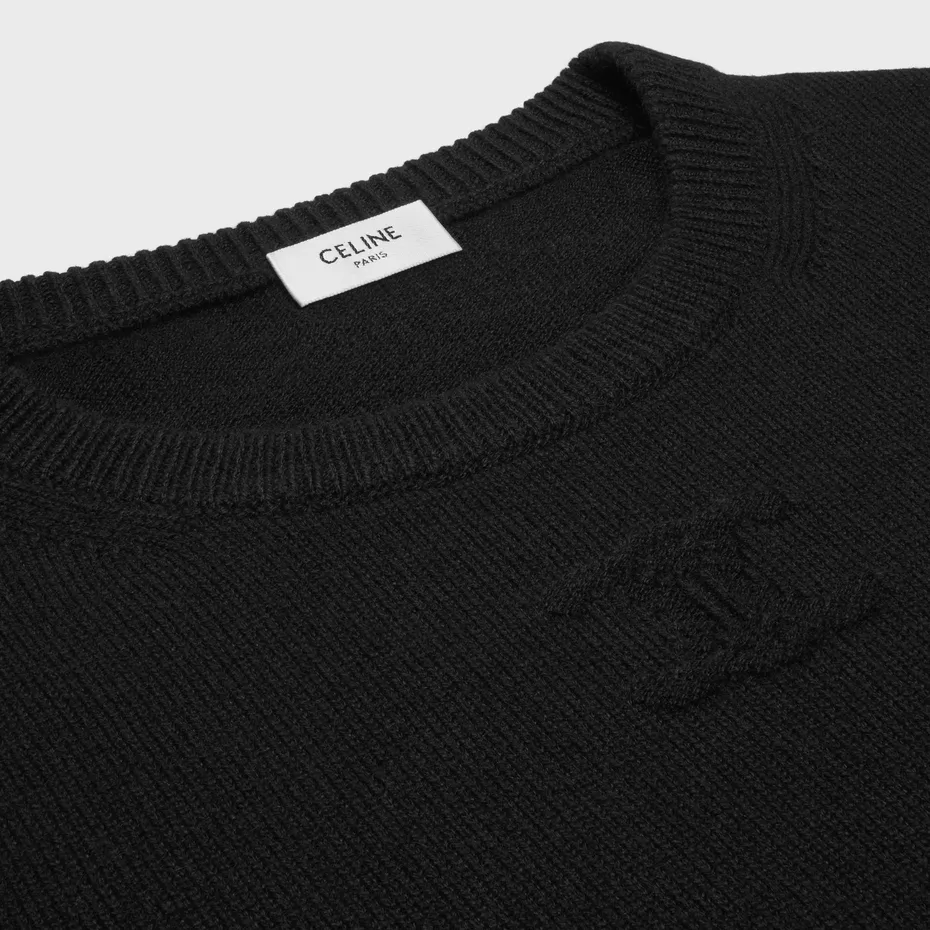 Crew Neck Sweater In Heritage Cashmere