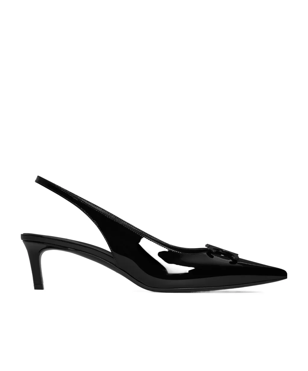 Alma Triomphe Slingback In Patent Calfskin