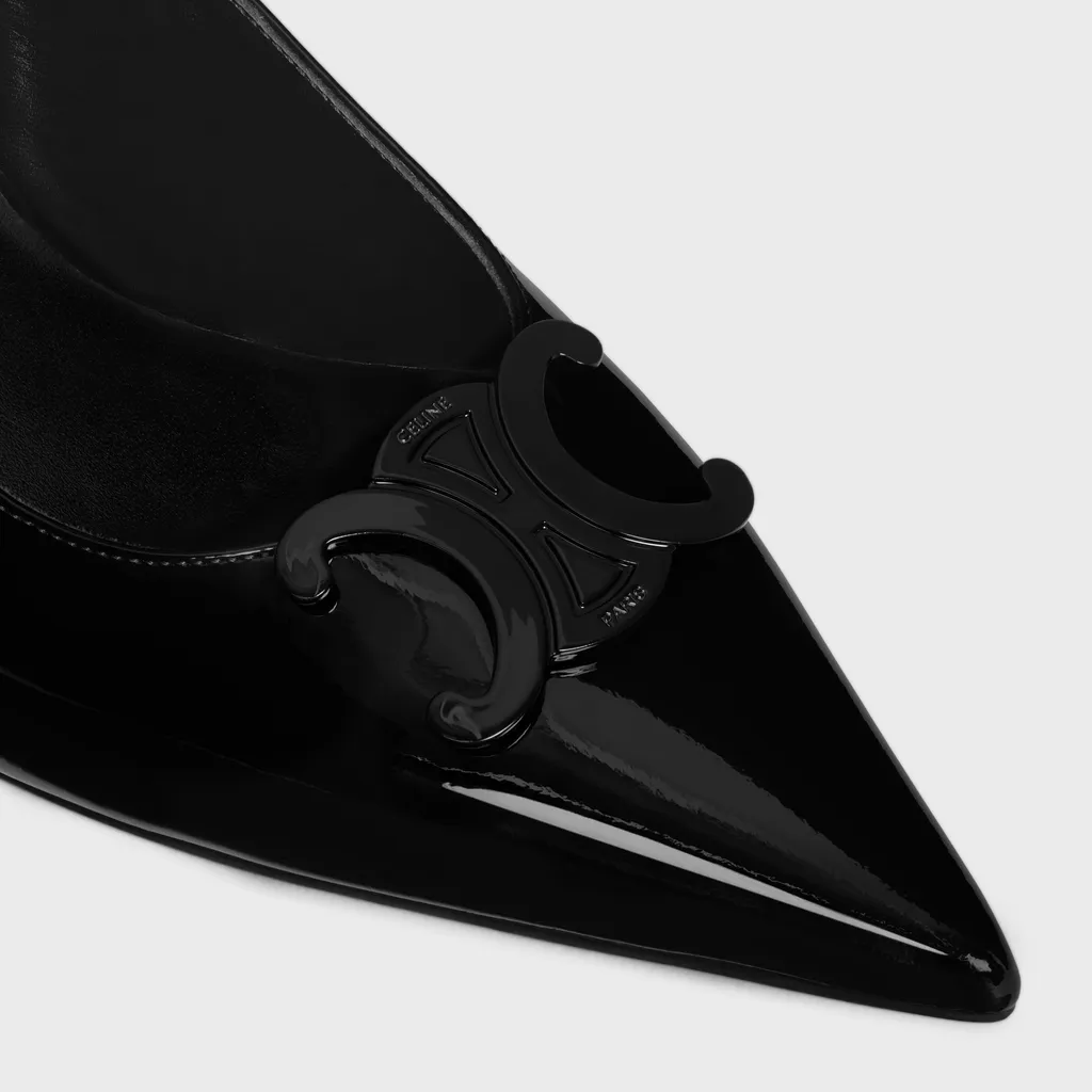 Alma Triomphe Slingback In Patent Calfskin