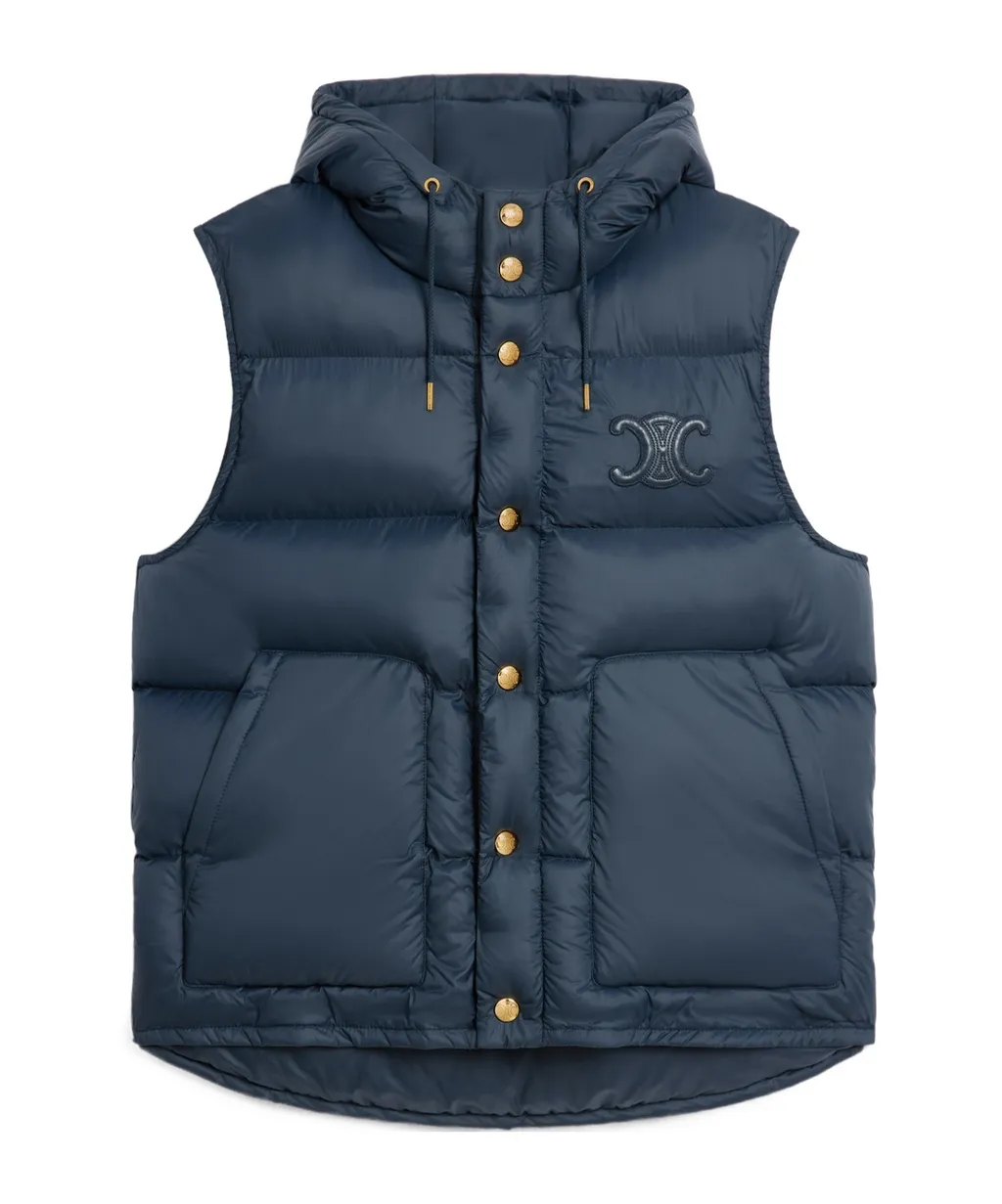 Oversized Sleeveless Down Jacket