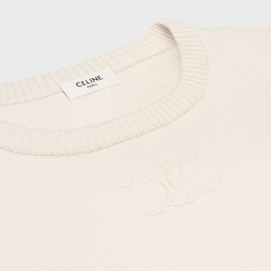 Crew Neck Sweater In Heritage Cashmere