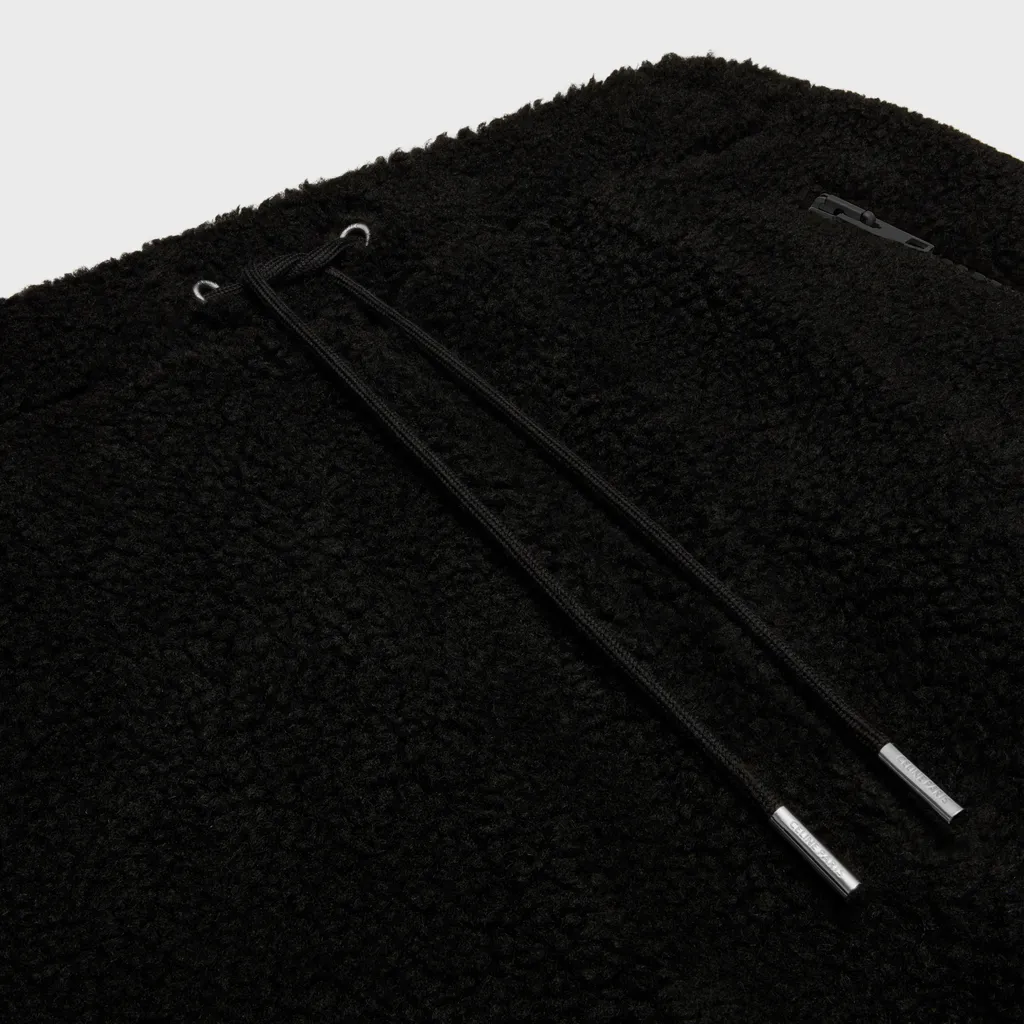 Loose Track Pants In Jersey Fleece