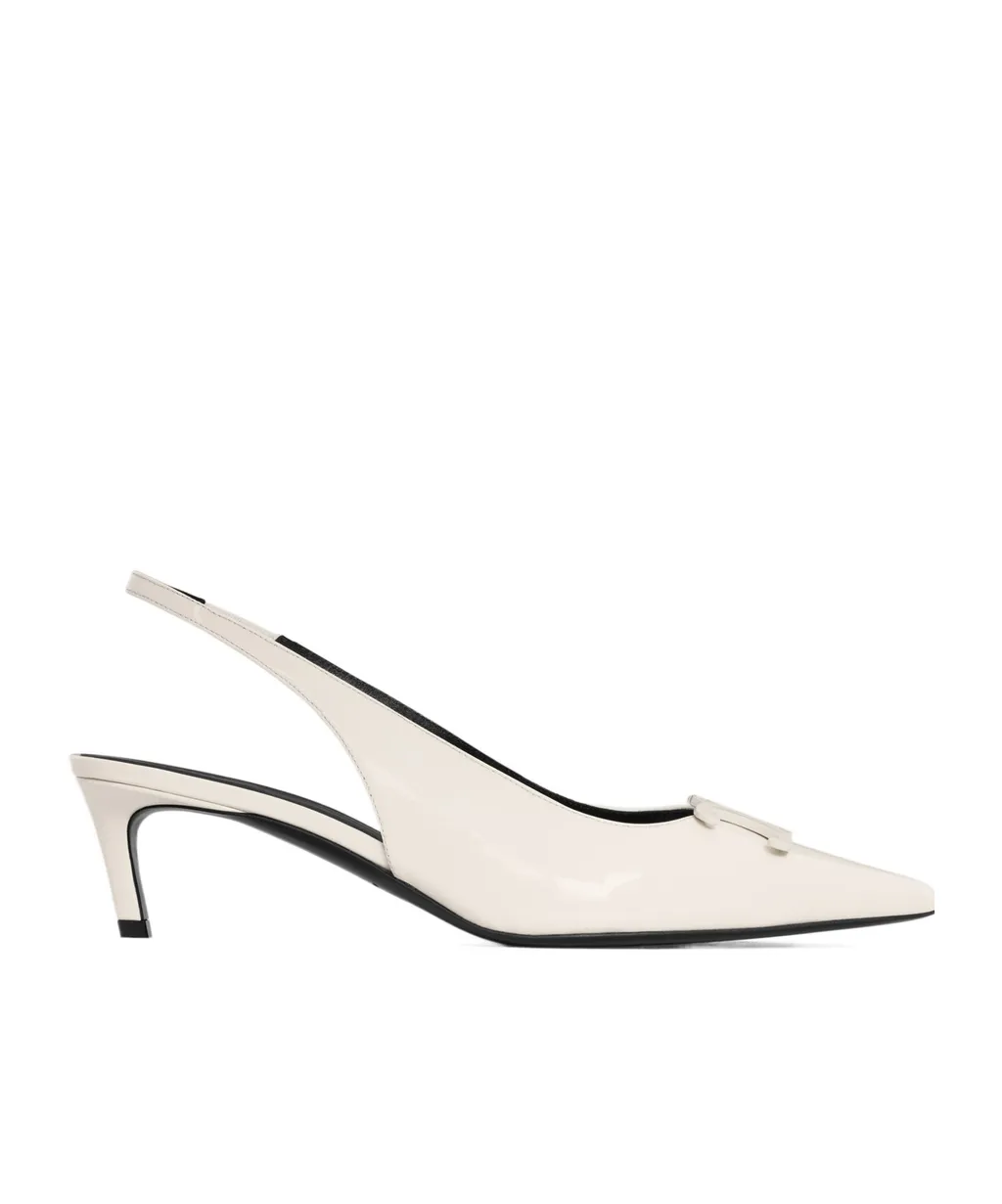 Alma Triomphe Slingback In Patent Calfskin