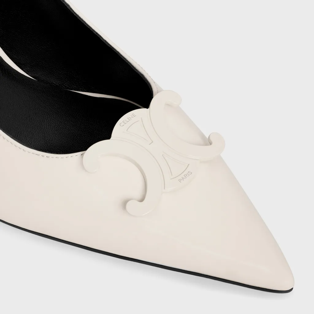 Alma Triomphe Slingback In Patent Calfskin